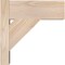 Ekena Millwork Traditional Block Smooth Outlooker, Douglas Fir, 5 1/2"W x 12"D x 12"H OUT06X12X12TRA05SDF - alternate 3